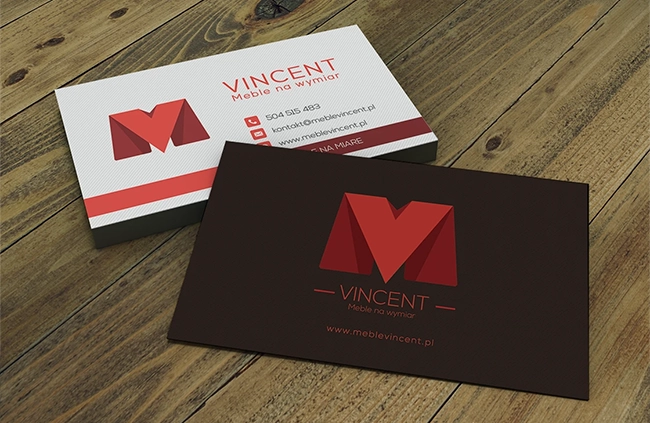 logo na wymiar - główna prezentacja marki - Meble Vincent