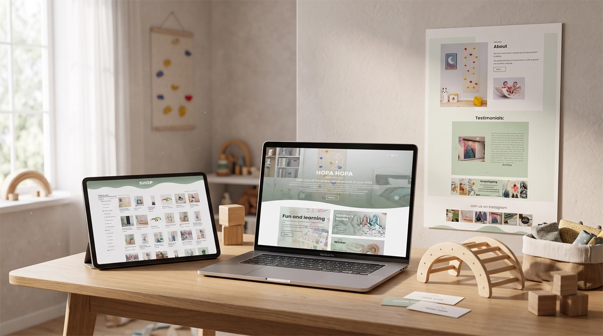 Sklep WooCommerce Hopa Hopa - Montessori