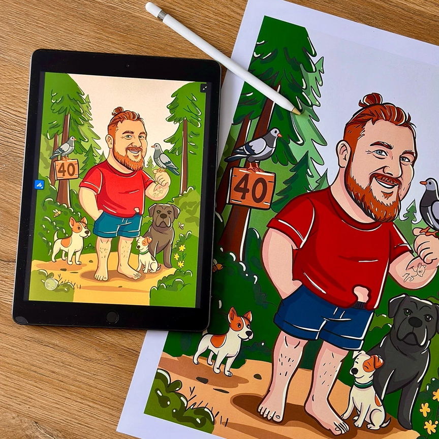 KamilRysuje.pl - ilustracje i karykatury na zamówienie