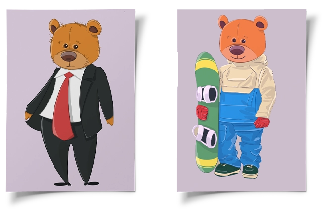 Teddy Bear – Procreate